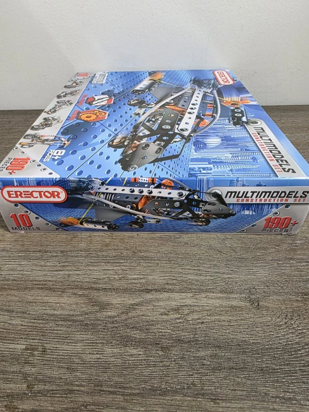 NEW Erector Multimodels Construction Set #5550 190+ Pieces 10 Models Retired
